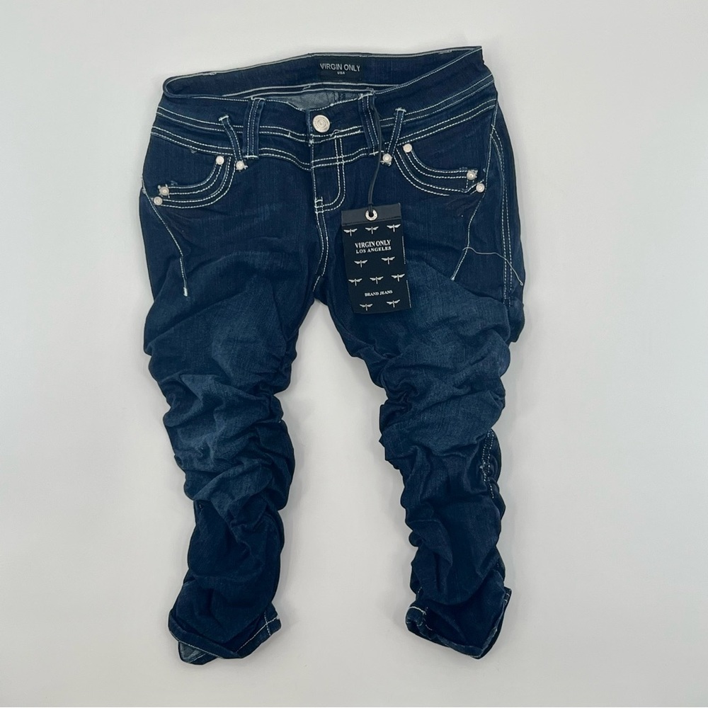 NWT - Virgin Only Denim Capris